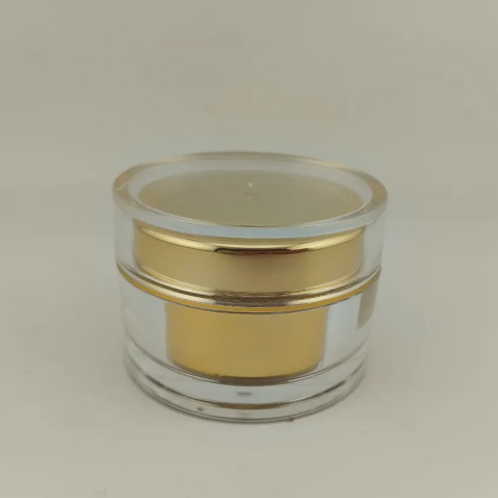 جار اکریلیک با درب و بدنه اکریلیک و حجم 30 میل کد yyh10007