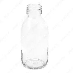 شیشه 120 میل دهانه 28 شفاف