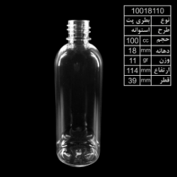 ظرف اسپری 100 سی سی با پمپ میست دهانه 18 کد 1506 -2