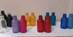 شیشه قطره چکان 30 میل دهانه 18 شفاف و رنگی 