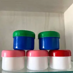 قوطی کرم 60 گرمی با درب پیچی کد 1022