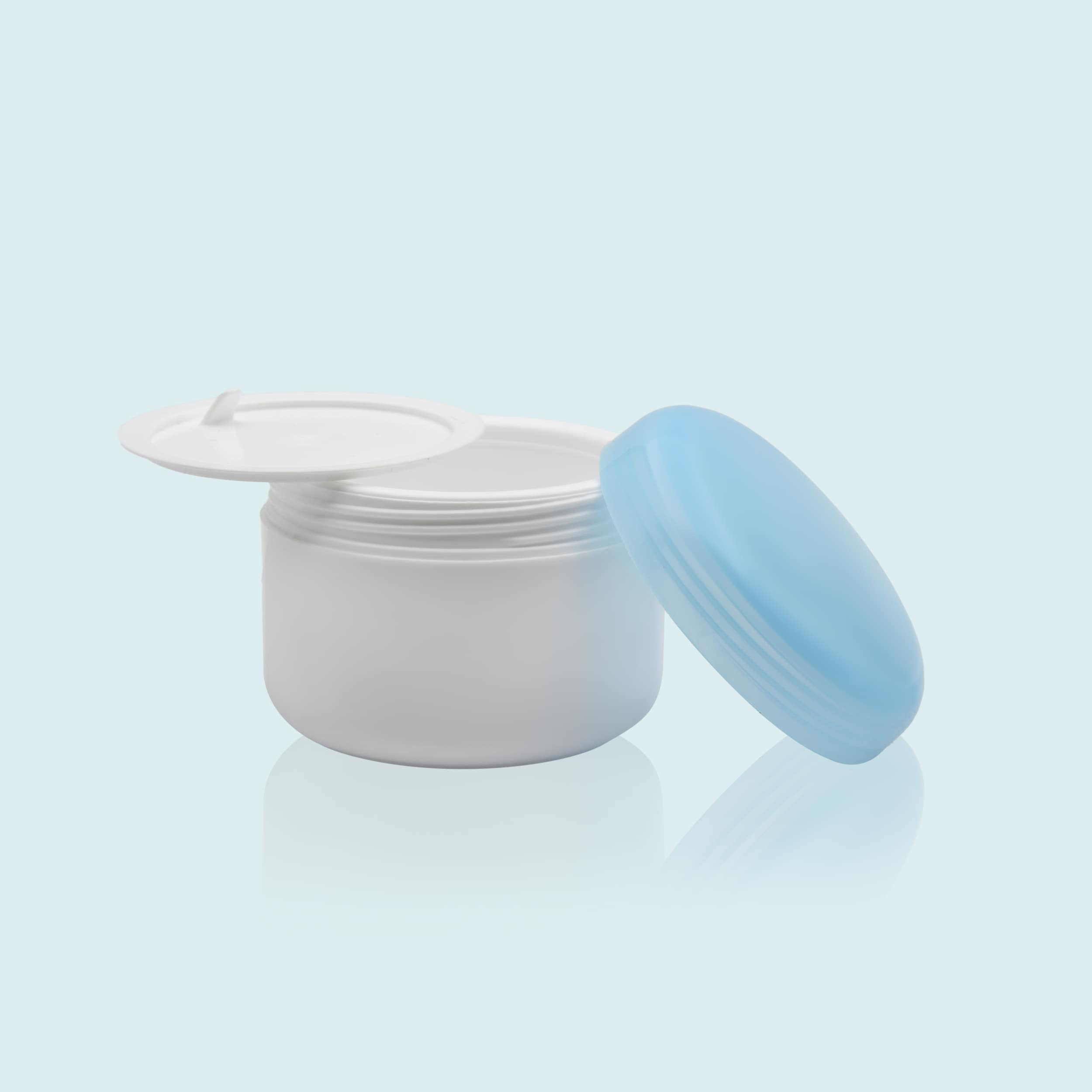 قوطی کرم 100 گرمی دو جداره لاینردار کد CO190053