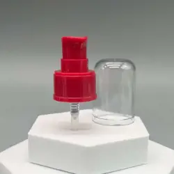 پمپ تریتمنت (لوسیون) دهانه 24 وارداتی فول کاپ ترنسپرنت