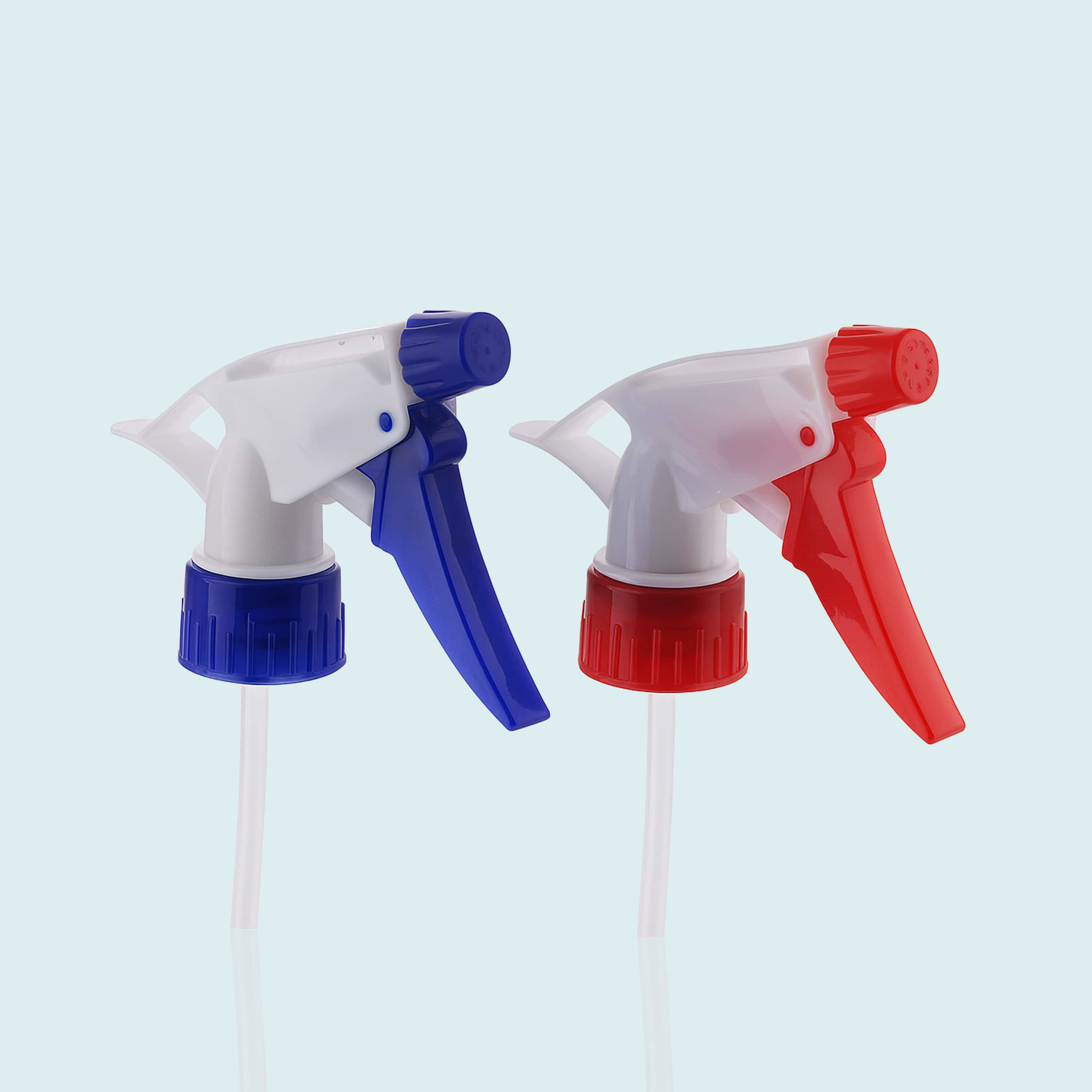 پمپ تریگر دهانه 28 رنگ آبی و قرمز PU1234